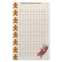Bull Rider ~ I Love Rodeo Custom Stationery