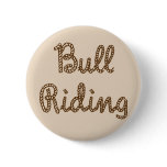 Bull Riding Buttons