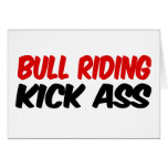 Bull Riding Card