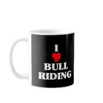 Bull Riding mugs
