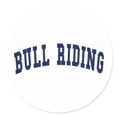 Bull Riding Sticker by republicofsport