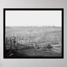 Bull Run Battlefield 1861 Print