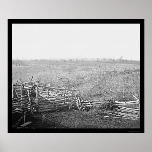 Bull Run Battlefield 1861 Print