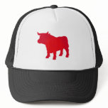 Bull see Red Mesh Hats