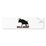 Bull Shirt Bumper Sticker