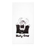 Bull Shirt | Holy Cow ! Its A Bull Shirt ! Custom Photo Card