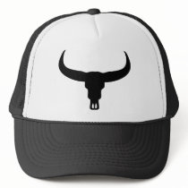 bull skull hats
