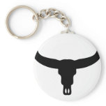 bull skull keychains