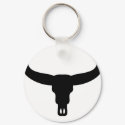 bull skull keychains by Tomaniac bull skull keychains
