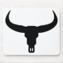 bull skull mouse pads