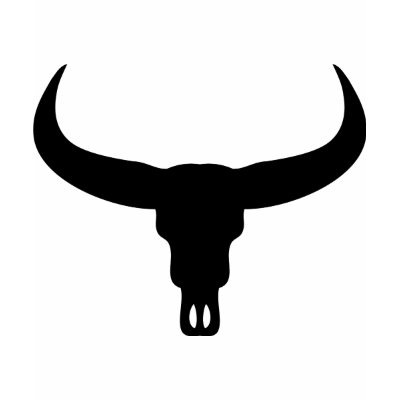 bull skull t shirts by Tomaniac
