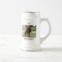 Bull Stein - Bottoms Up in Hawai'i Coffee Mug
