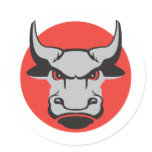 Bull Stickers