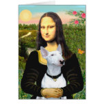 Bull Terrier 1 - Mona Lisa Card