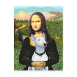 Bull Terrier 1 - Mona Lisa Postcards