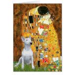 Bull Terrier 1 - The Kiss Card
