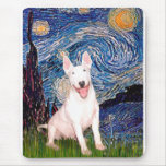 Bull Terrier 4 - Starry Night (Vert) Mouse Mats