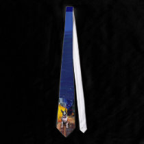 Bull Terrier (brindle) - Terrace Cafe ties
