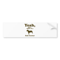 Bull Terrier Bumper Sticker