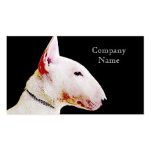 Bull Terrier business cards