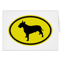 Bull Terrier Card