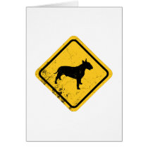 Bull Terrier Card