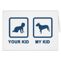 Bull Terrier Card
