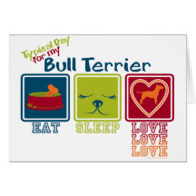 Bull Terrier Cards