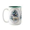 Bull Terrier Christmas Gifts mug