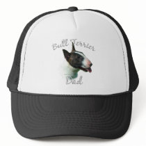 Bull Terrier Dad 2 hats