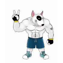 bull terrier dog fight t-shirts by PILIF83 bull terrier dog fight t-shirts