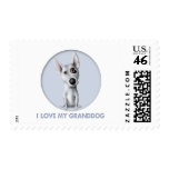 Bull Terrier Granddog Postage