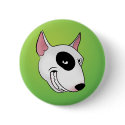 bull terrier head buttons