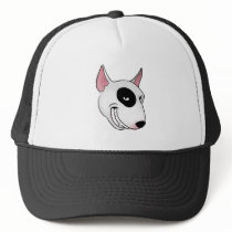 bull terrier head hats