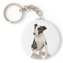 Bull Terrier Keychain