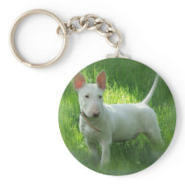 Bull Terrier Keychain