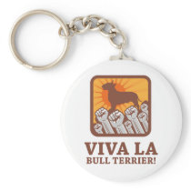 Bull Terrier Keychain