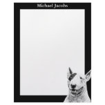Bull Terrier letterhead