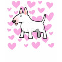Bull Terrier Love shirt
