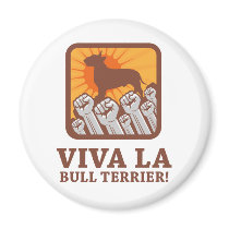 Bull Terrier Fridge Magnet
