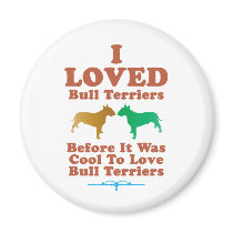 Bull Terrier Fridge Magnet
