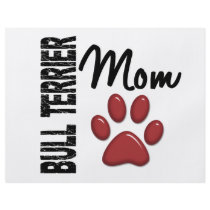 Bull Terrier Mom 2 Flyers