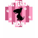 Bull Terrier Mom Dark T-Shirt