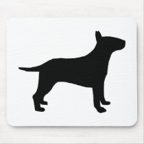Bull terrier mousepad