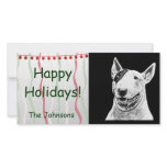 Bull Terrier Photo Card