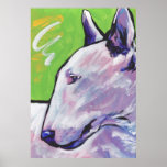 Bull Terrier Pop Art Print