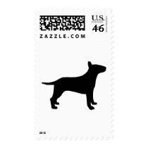 Bull terrier stamp