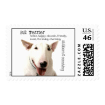 Bull Terrier Stamp