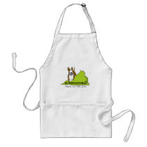 Bull Terrier Rescue of VA LOGO Aprons