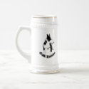 Bull terrier stein mugs